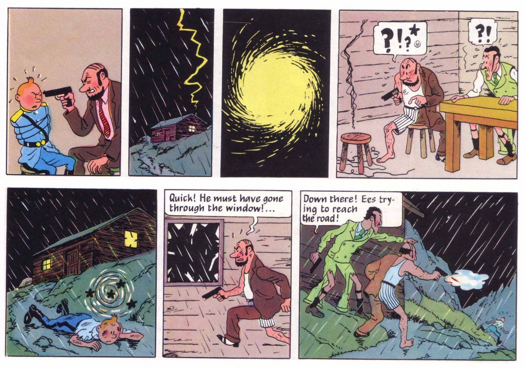 Tintin lightning