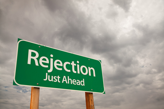 Rejection Just Ahead / selfworthdiet.com