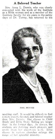 Anna Dennis 1931