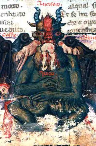 Lucifer from Bodl Holkham ms